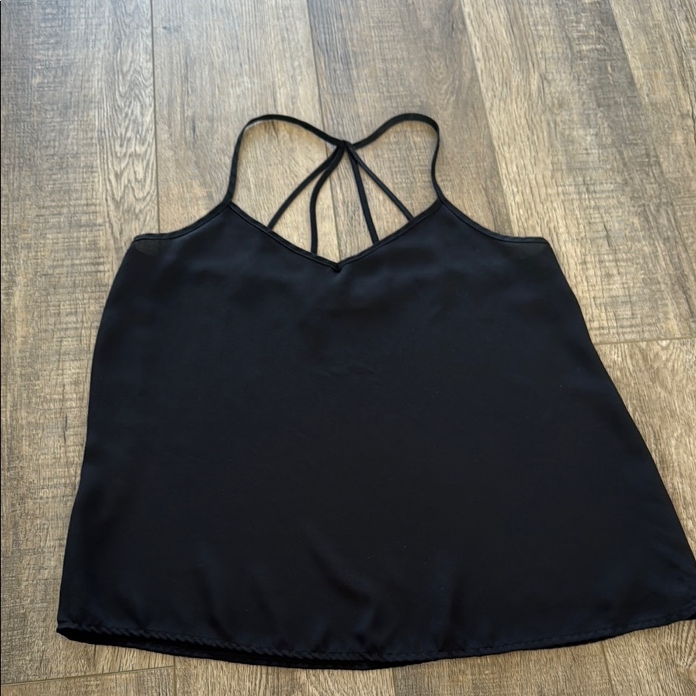 Abercrombie Strappy Back Black Women's Tank